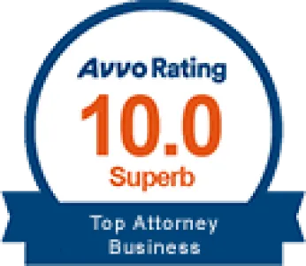 Avvo Rating 10.0 Superb, Top Attorney Business